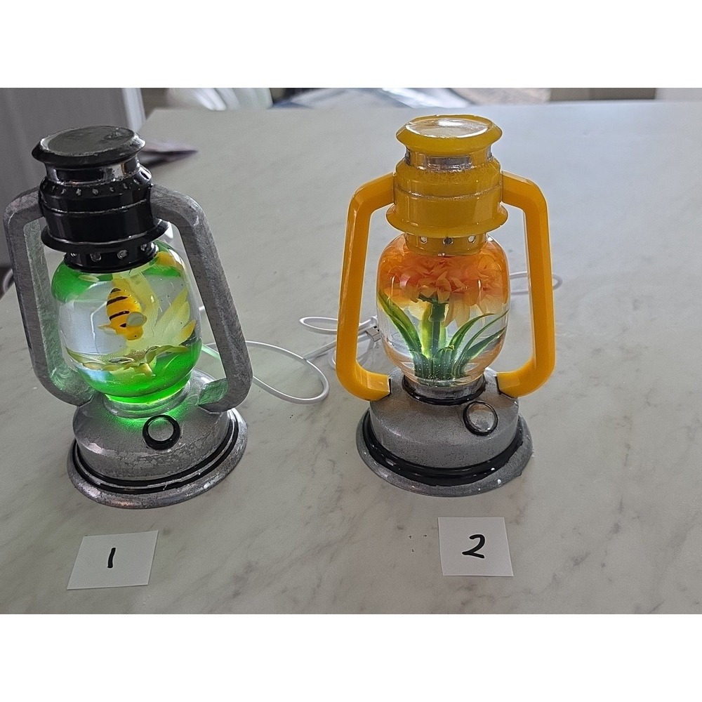 Handmade Resin Light Up Lanterns